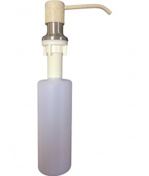 Дозатор для жидкого мыла ФОРУМ 300 Латте с колбой в столешницу Dr.Gans